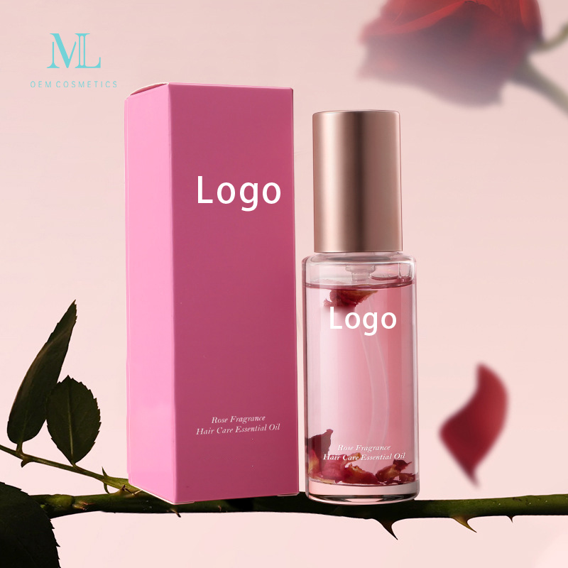 Custom Logo Rose Fragrance Hair Serum